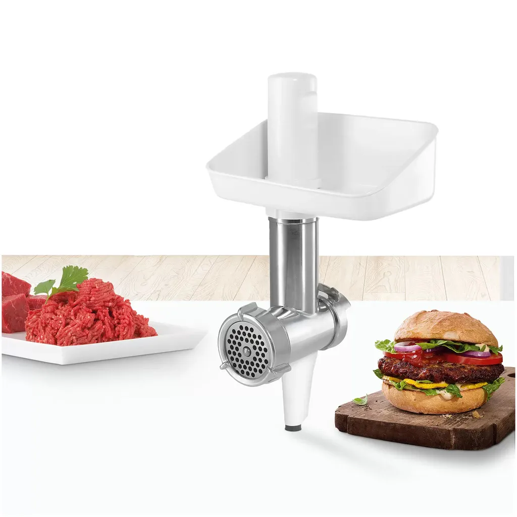 BOSCH Küchenmaschine MUM44R2A 500w Rot 3.9L Edelstahlschüssel Inkl. Zubehör – Bild 9