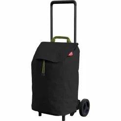 Gimi Einkaufstrolley Easy Aus Stahl/Kunststoff/Polyester In Farbe Schwarz, 40 L, Tragkraft 30 Kg