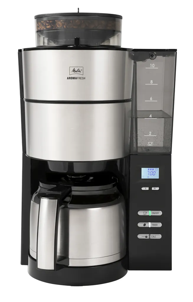 Melitta Aroma Fresh Therm - Kaffeemaschine - Edelstahl/schwarz
