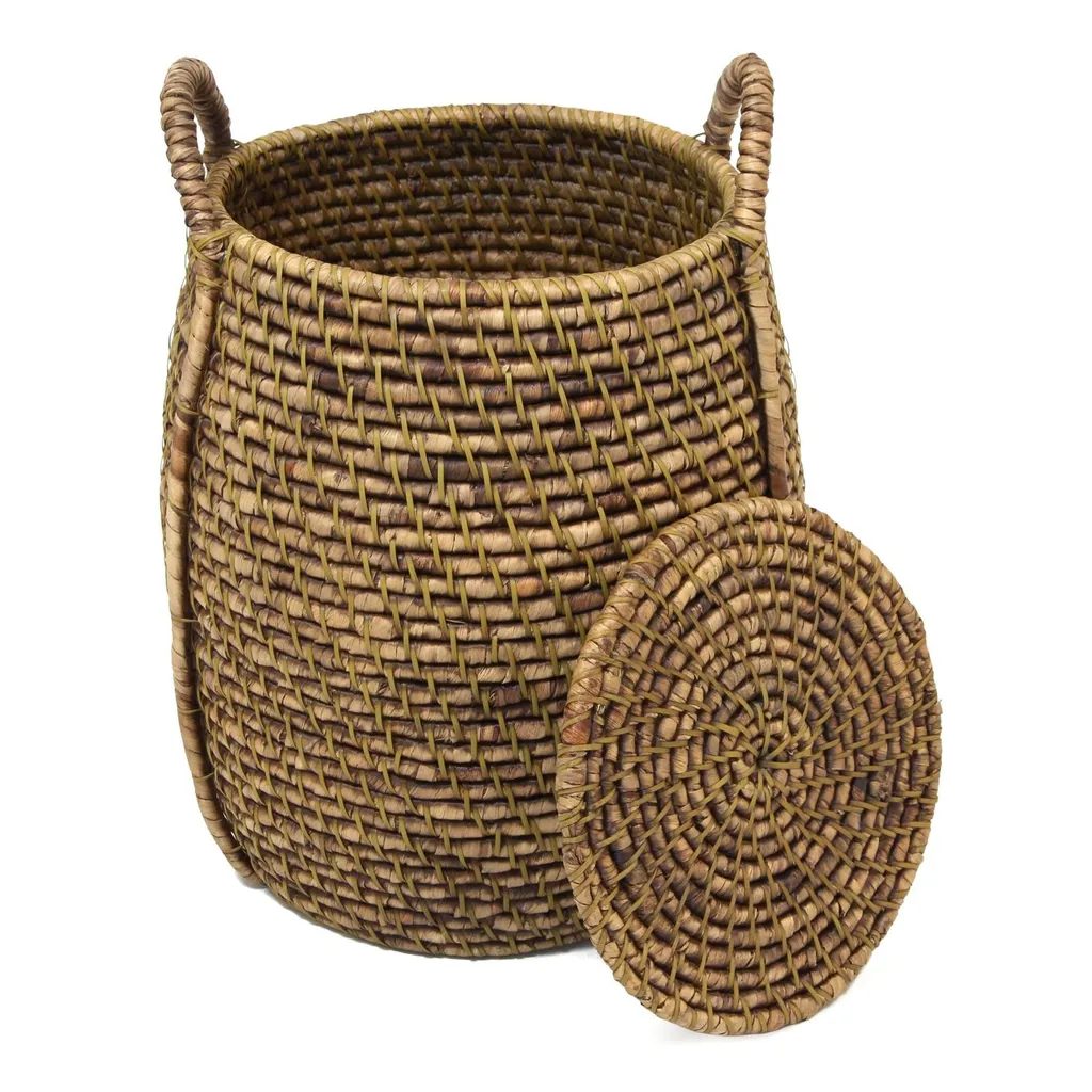 Frank-Flechtwaren Wäschekorb "Oriental Heat" Modernen Orient-Design-Look, Maße Ø Ca. 43 X 53 Cm, GH Ca. 62 Cm – Bild 3