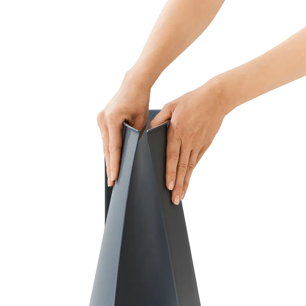 ROTHO Müllsackständer 50 L FABU, Farbe:Anthrazit – Bild 2