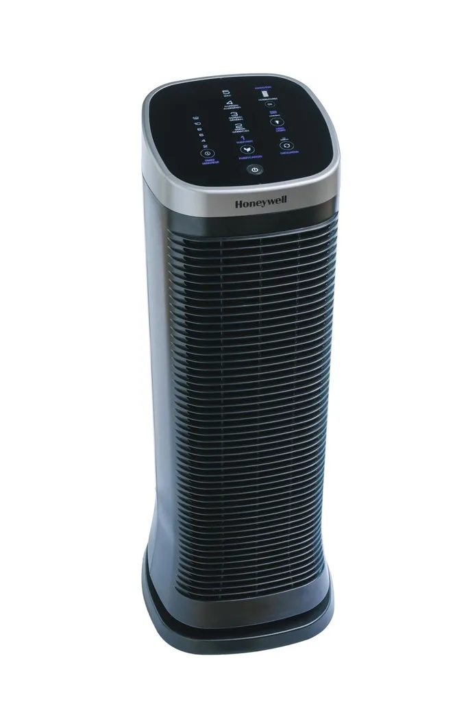 HONEYWELL AirGenius 5 Luftreiniger Schwarz (58 Watt, Raumgröße: 112 M3, IfD) – Bild 3