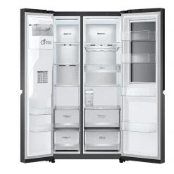 LG GSXV91MCAE SidebySide Mit InstaView Door-in-Door, Eis , 635L Schwarz