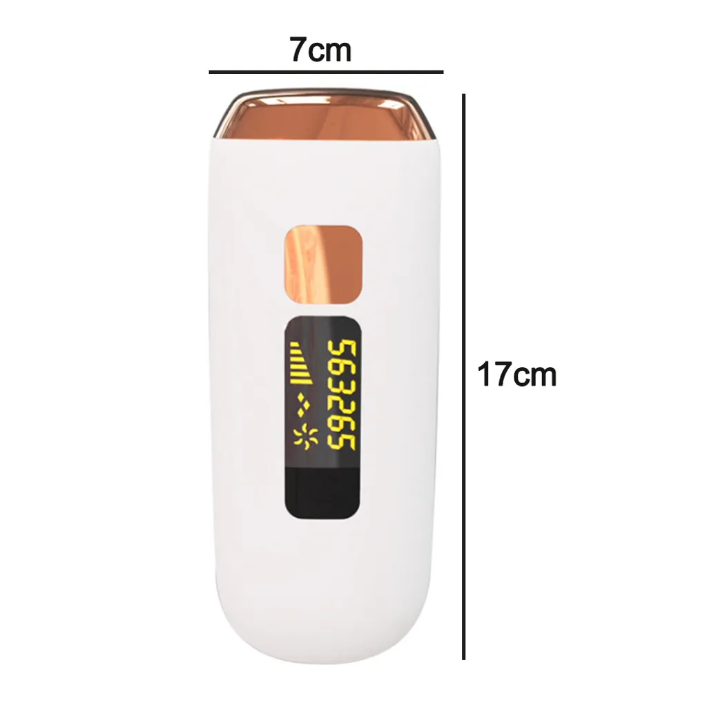 Mmgoqqt Laser Haarentfernungsgerät Für Frauen Und Männer Permanent Mit Eiskühlfunktion IPL Haarentfernung Zu Hause Upgraded Auf 999.999 Blitze Für Gesicht Achseln Beine Arme Bikini Linie,White – Bild 5