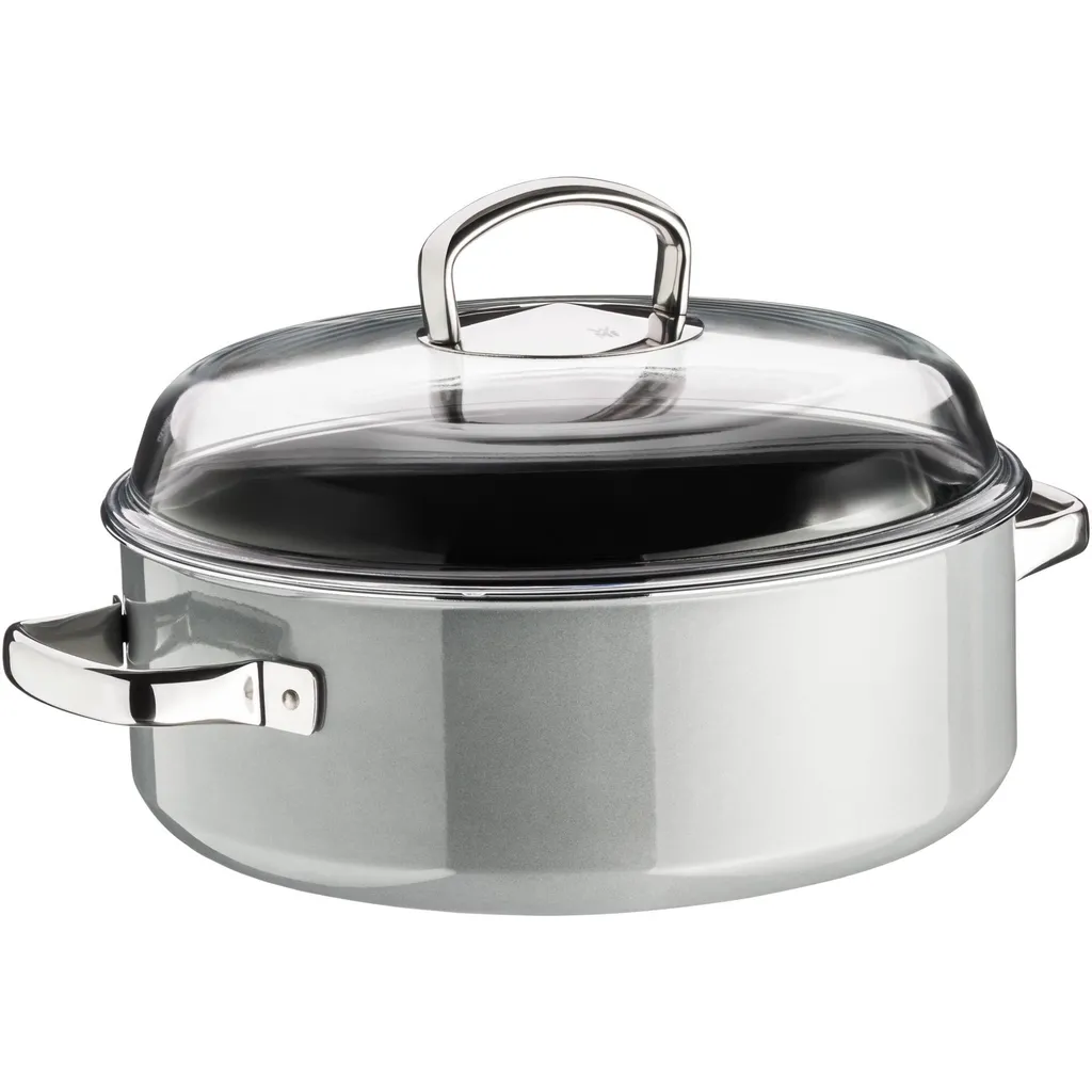 WMF Fusiontec Mineral Schmortopf, Ø 28cm, Platinum