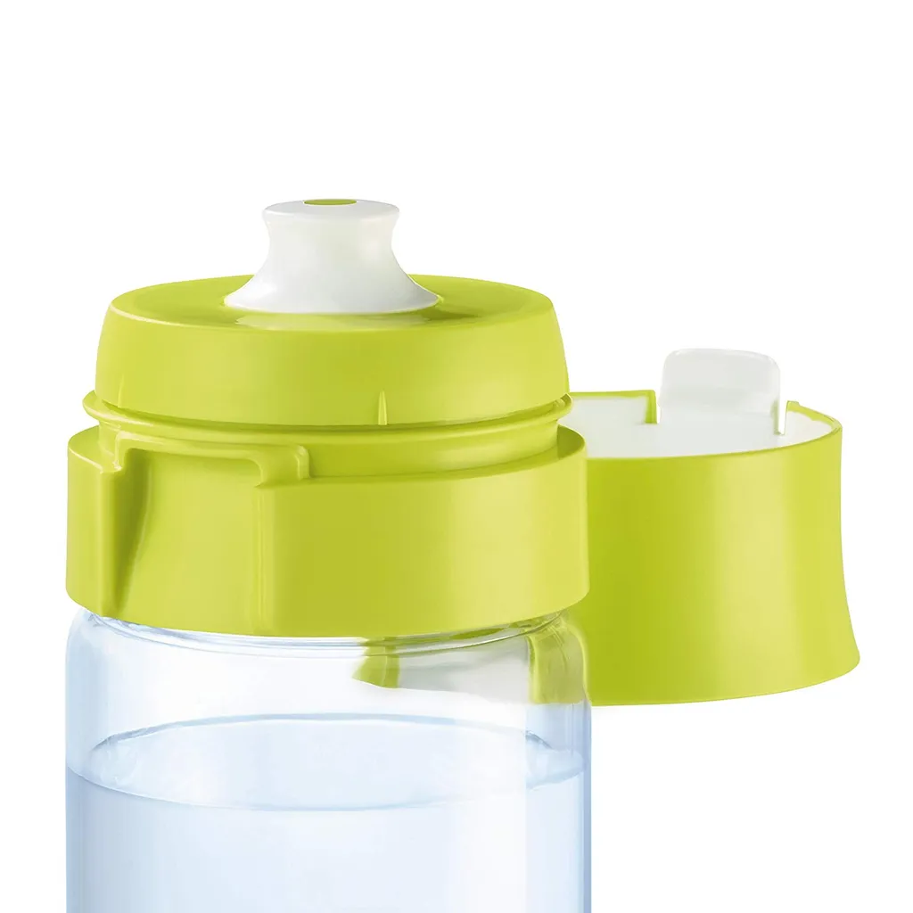 BRITA Lime Filter Bottle - MicroDisc Filter Technology, Optimaler Geschmack Für Den Genuss Unterwegs, BPA-freie Wasserflasche, 0,6 Liter – Bild 3
