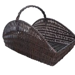 Weidenkorb / Holzkorb / Kaminholzkorb Lienbacher 66x38x38cm