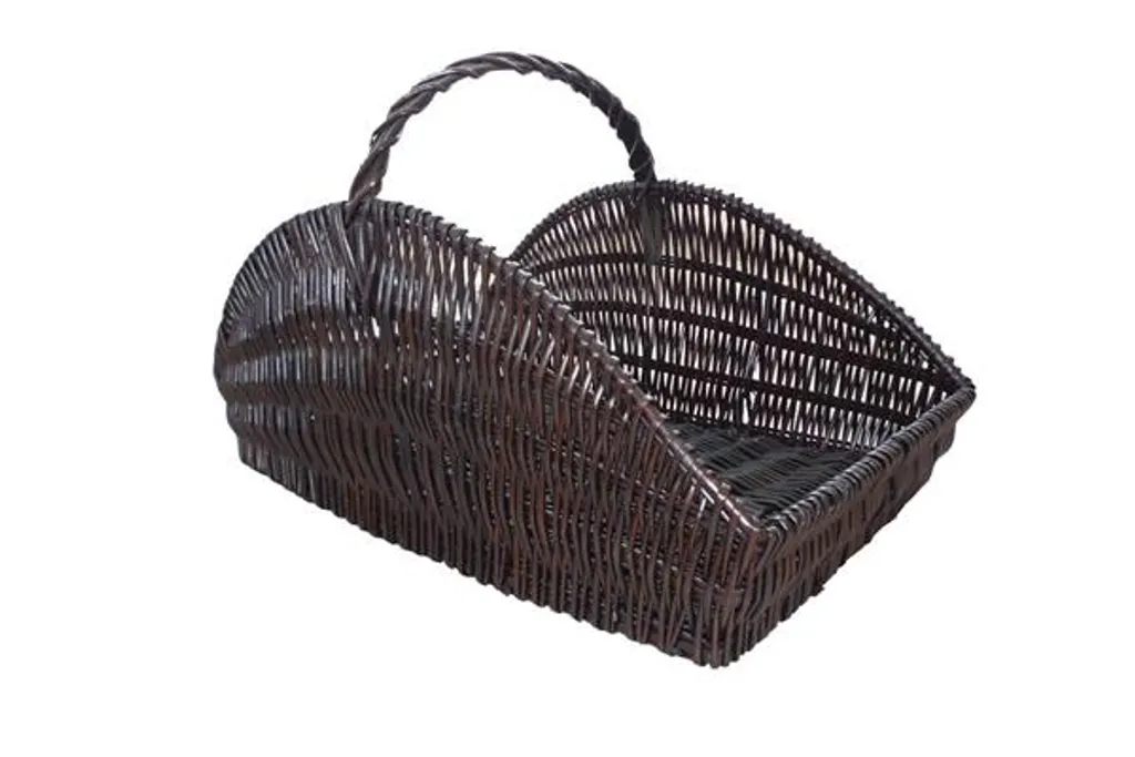 Weidenkorb / Holzkorb / Kaminholzkorb Lienbacher 66x38x38cm