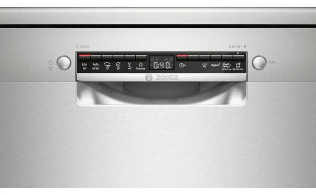 Bosch Serie 4 SGS4HVI32E Stand-Geschirrspüler 13 Maßgedecke AquaStop – Bild 2