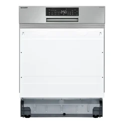 Sharp QW-NA25S44BI-DE Teilintegrierbarer Geschirrspüler, 60 Cm