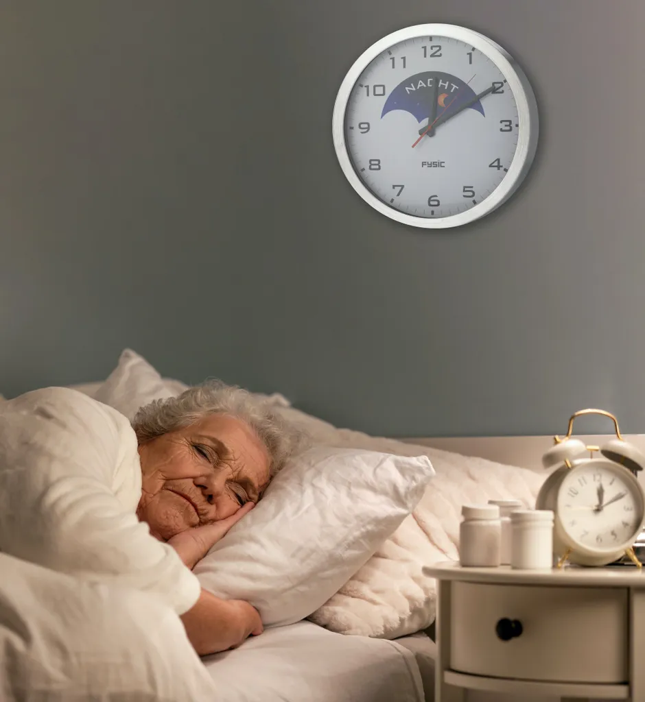 Fysic FK150 - Analoge Demenzuhr, Aluminium – Bild 7