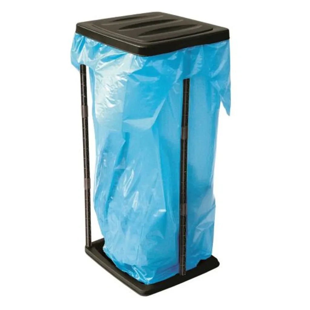 Deuba Müllsackständer Für Müllsäcke Bis 60 Liter 3fach Höhenverstellbar Müllsackhalter Abfallbehälter Müllbeutelhalter – Bild 8