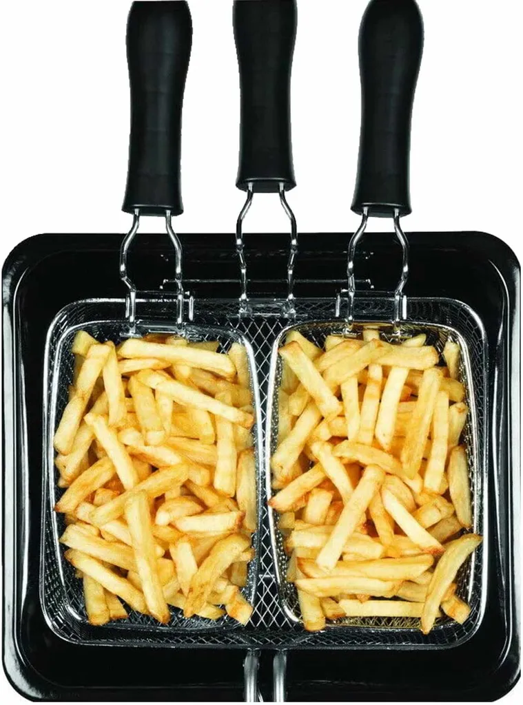 Edelstahl Doppel-Fritteuse 5 Liter EPIQ 80000703 – Bild 4