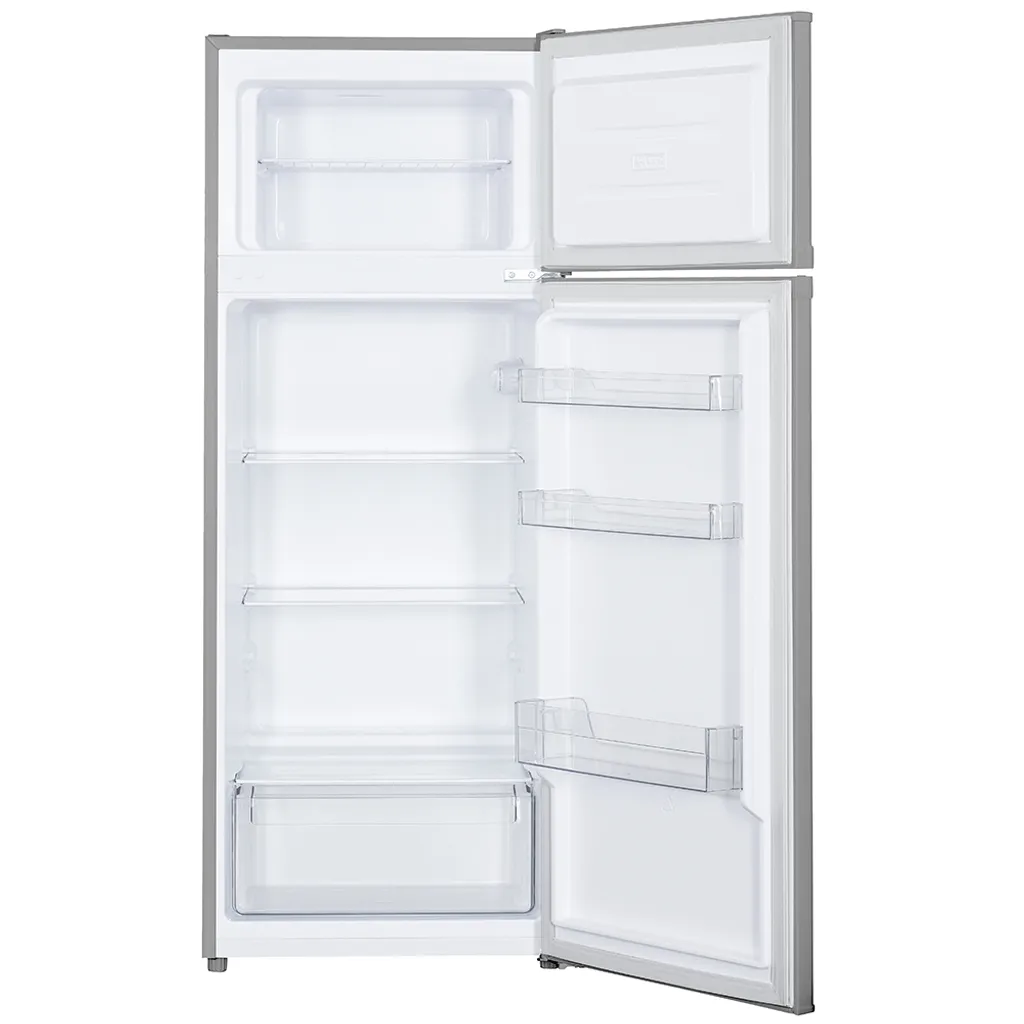 PKM Kühl-Gefrierkombination Kühlschrank GK212 SI Inox 206 L 143 Cm 4**** – Bild 2