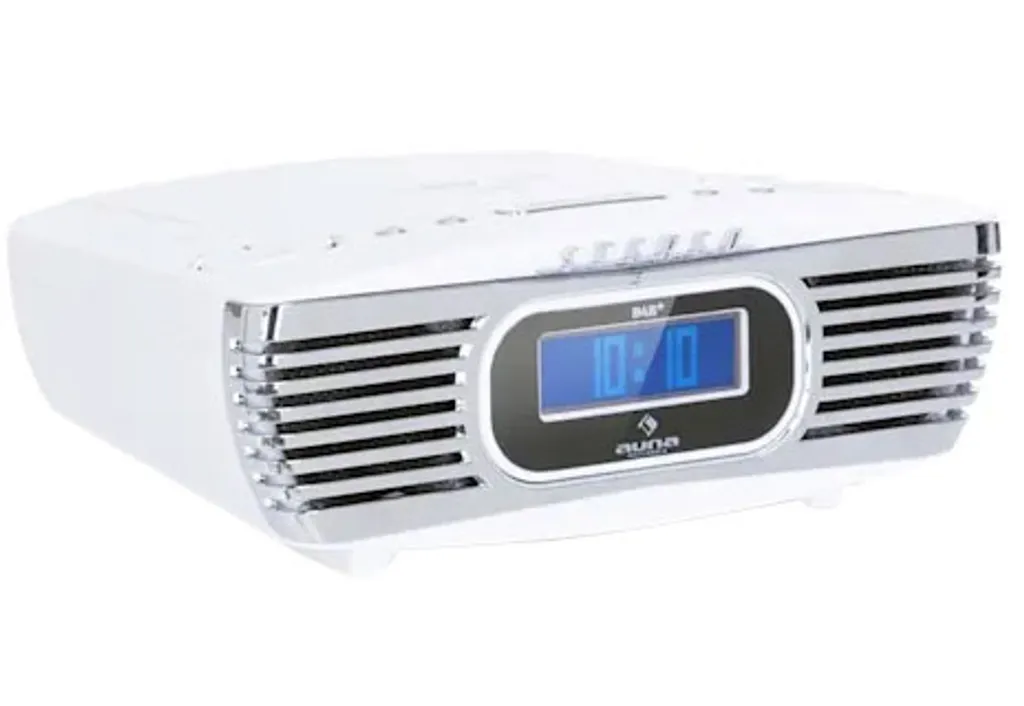 Auna Dreamee DAB+ Radiowecker CD-Player DAB+/UKW CD-R/RW/MP3 AUX Alarm Retro Weiß – Bild 6