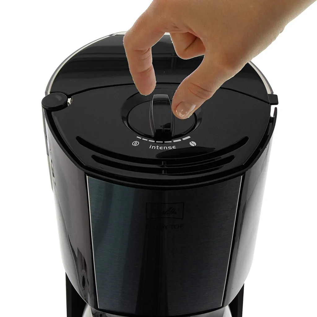 MELITTA Kaffeeautomat 1017-08 10Tassen Thermokanne 1000Watt Schwarz – Bild 4