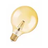 Osram LED Globelampe Vintage 1906 Globe 125 E27 7W Warmweiß, Amber