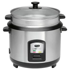 Clatronic Reis-Kocher Multi-Kocher Dampf-Garer 700 W + Löffel RK 3567