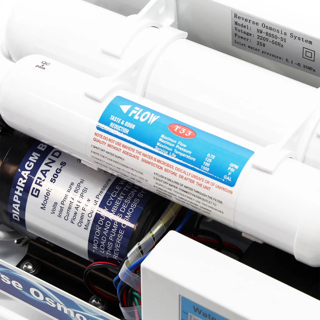Naturewater Umkehrosmose RO 190 L/Tag NW-RO50-D1 Osmose Entmineralisierung – Bild 6