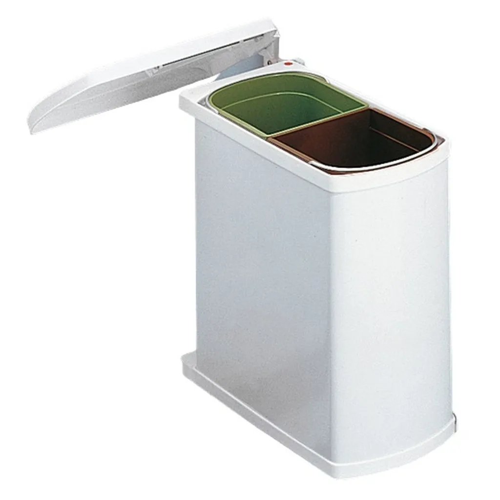 Hailo Mülleimer Küche, Einbau Ab 45 Cm Schrank, 2-fach Mülltrennung
