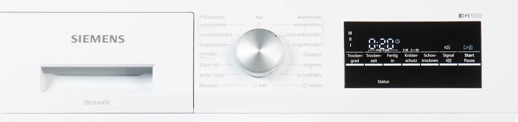 Siemens WT46G402, IQ500, Kondensations-Trockner, 9 Kg – Bild 13
