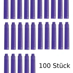 Livepac Office 100 Füllerpatronen / Tintenpatronen / Farbe: Lila