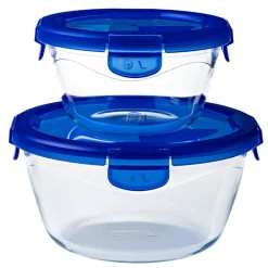 Lunchbox Hermetisch Pyrex Durchsichtig Borosilikatglas