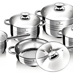 Blaumann-Gerichte Edelstahl 10 Stc Jumbo Gourmet Line BL-167