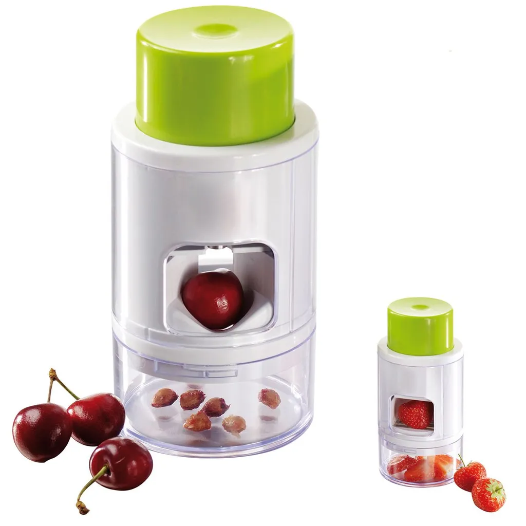 Haushalt International Kirschentkerner Und Erdbeerschneider – Bild 4