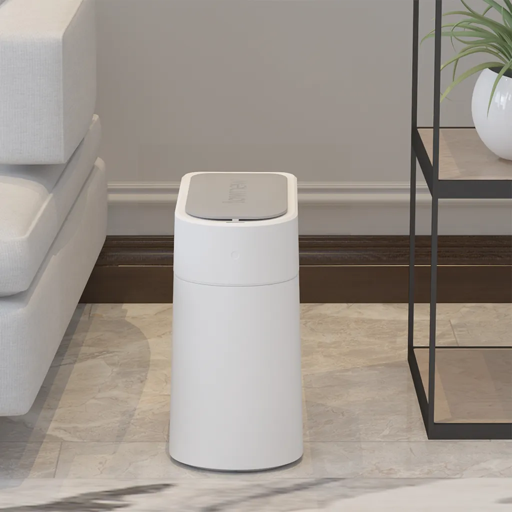 TOWNEW T3 Smart Sensor Mülleimer Müllbeutel Automatik Versiegeln Selbstwchseln 13 L,mit Selbst Wechselnden Nachfüllringe,Weiß,Smart Sensor Mülleimer – Bild 11