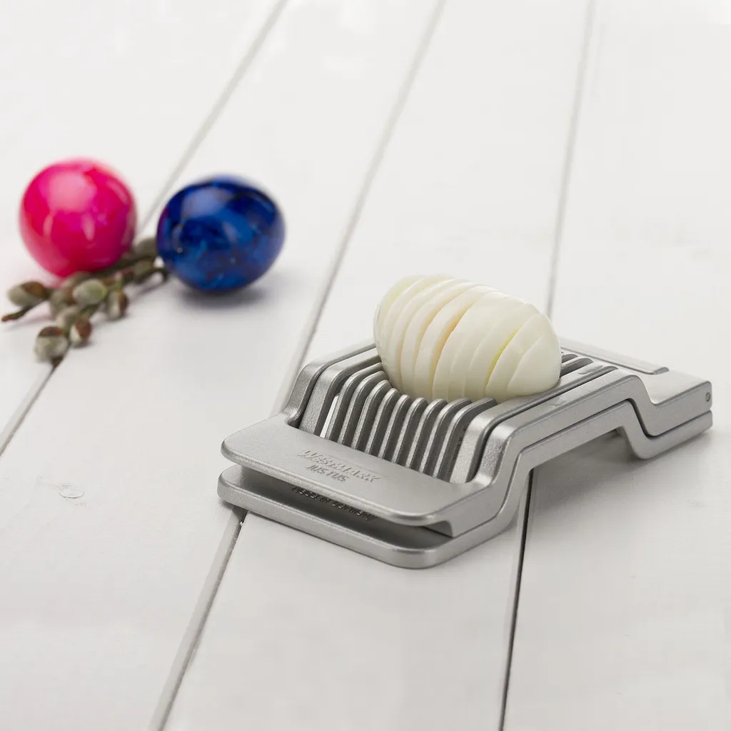 Westmark Eierteiler, Aluminiumdruckguss/Rostfreier Edelstahl, 14 X 8 X 3 Cm, Justus, Silber, 10402260 – Bild 6