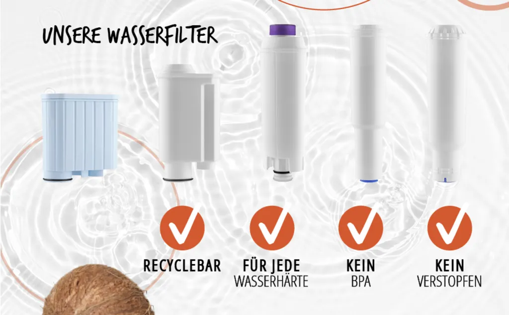 Namroh.HC 3x Wasserfilter Passend Für Jura Claris White Filter 68739 Für Jura Impressa – Bild 6