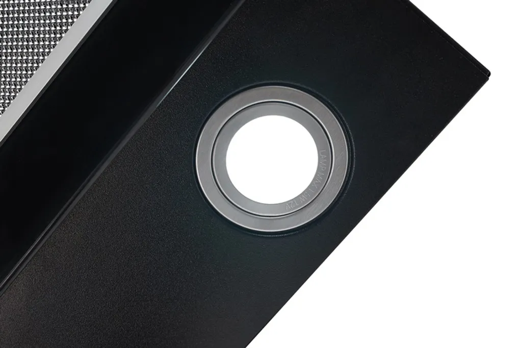 Respekta Dunstabzugshaube Kopffrei Schräghaube Glas 60 Cm Schwarz Touch EEKL A++ – Bild 7