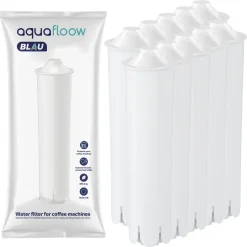 10x Aquafloow Blau Wasserfilter Für Jura Kaffeemaschinen