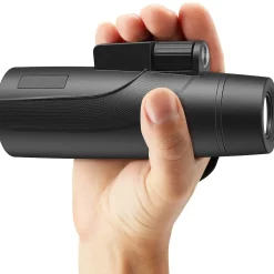 Antik 2000 Fernglas Wasserdicht 12x Vergrößerung Für Handy Monokular 12x50 Mit Telefonhalterung Zur Vogelbeobachtung Mit Stativ