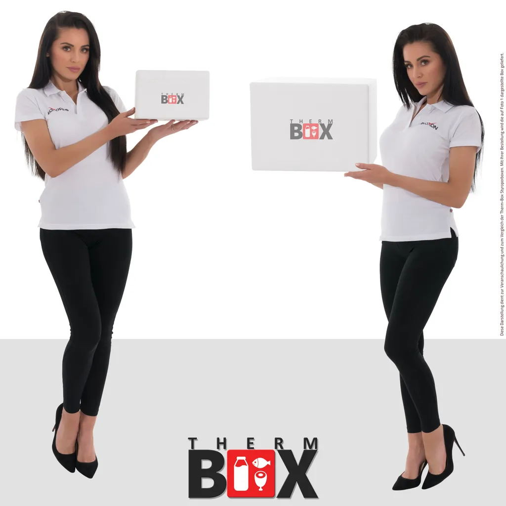 THERM BOX SET 19 & 2 Liter Styroporbox Mit Deckel Thermobox Für Essen & Getränke - Styropor Kühlbox Warmhaltebox – Bild 3