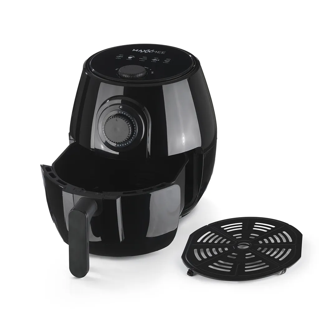 Maxxworld MAXXMEE Heißluft-Fritteuse - 4 L Fassungsvermögen - Schwarz – Bild 2
