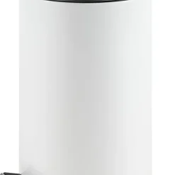 TrendLine Tretabfalleimer 12 L Weiß