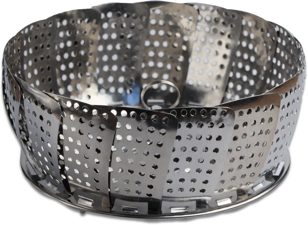 Yoaxia Edelstahl Dampfgareinsatz Dampfkorb, Ø 25cm Durchmesser, Dämpfeinsatz Dampfgarer Dampfgareinsatz Dünsteinsatz – Bild 7