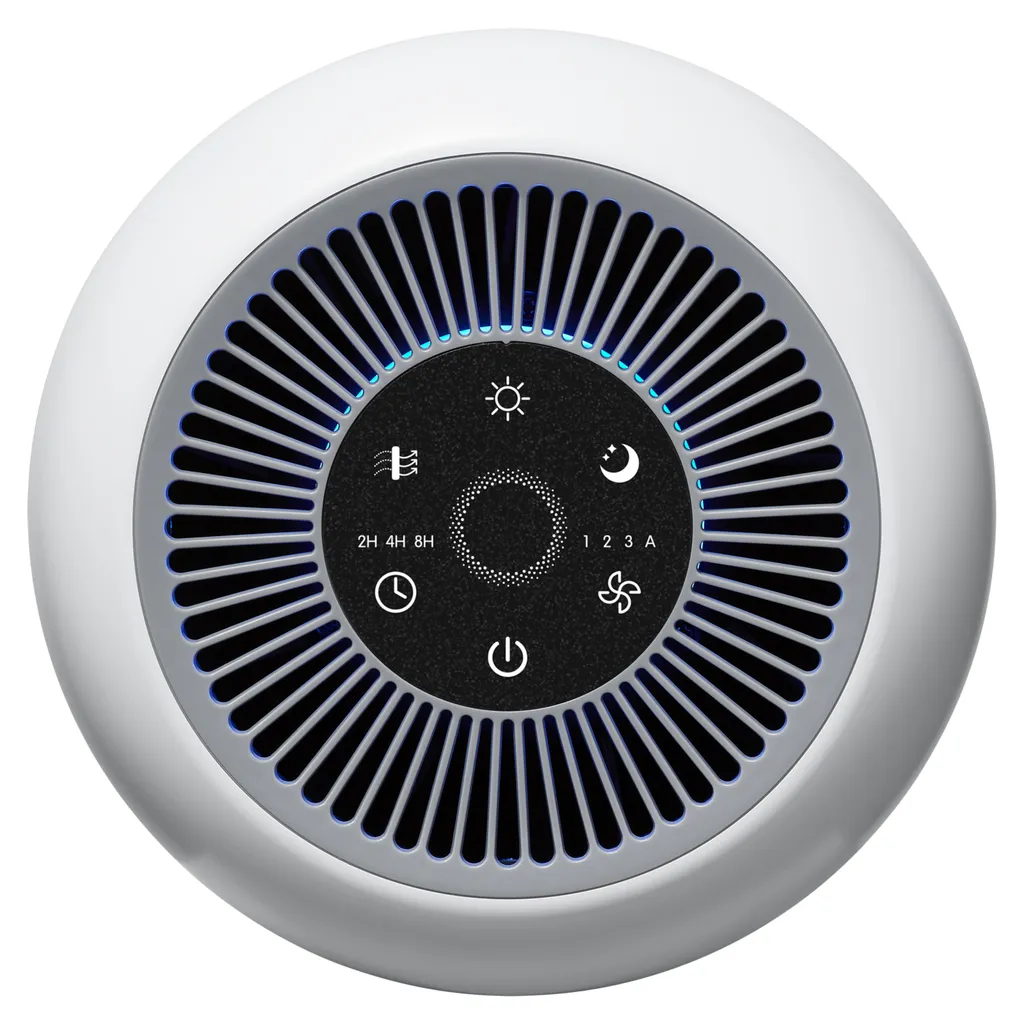 MEDION Luftreiniger Mit HEPA-Filter (H13) (reduziert Verunreinigungen Aerosole Pollen Staub Tierhaare, Bis Zu 34 M², Timer- Und Schlaffunktion, Luftqualitätsanzeige, Touch, 35 Watt, MD 19778) – Bild 9