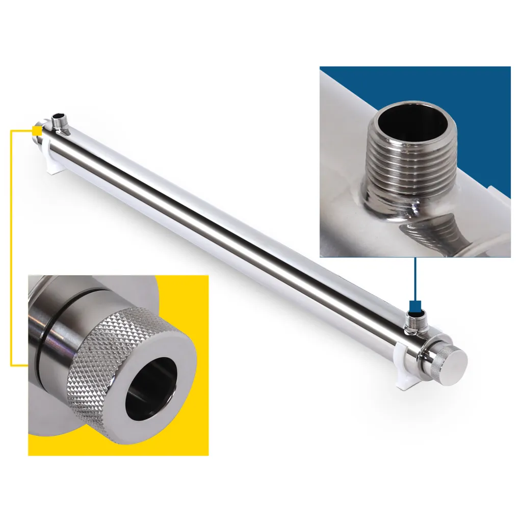 Bellerofonte UV Entkeimungsanlage Für Wasser Mit UVC Licht 30 Watt Kapazität 16 Liter Pro Minute Für Umkehrosmose Und Wasserfilteranlagen UVC-Entkeimung – Bild 4